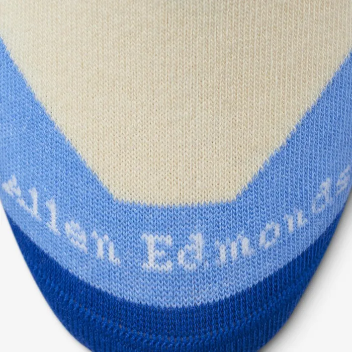 Allen Edmonds Diagonal Stripe Sock Blueyellow Men Socks