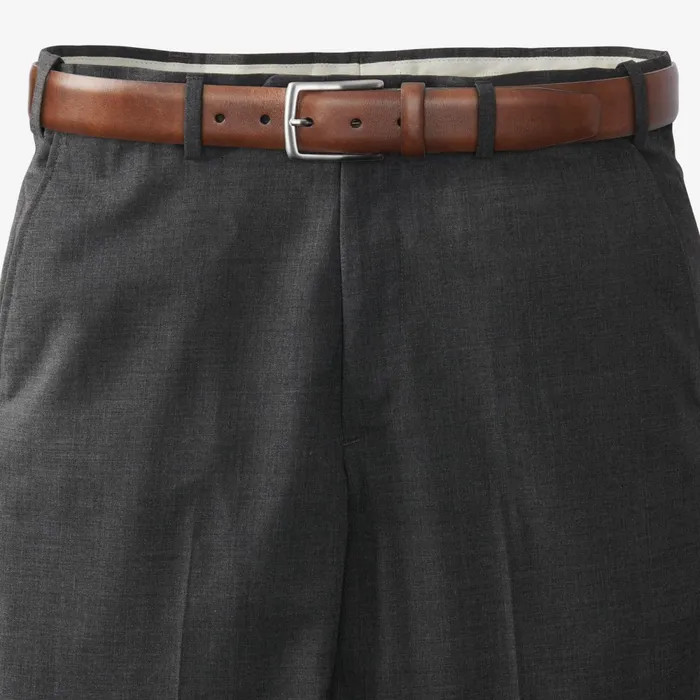 Allen Edmonds Glass Avenue Belt Cigar Brown Men Dress Belts