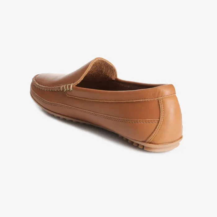 Allen Edmonds Interstate 90 Driving Shoe Tan Men Boat Shoes and Driving Mocs