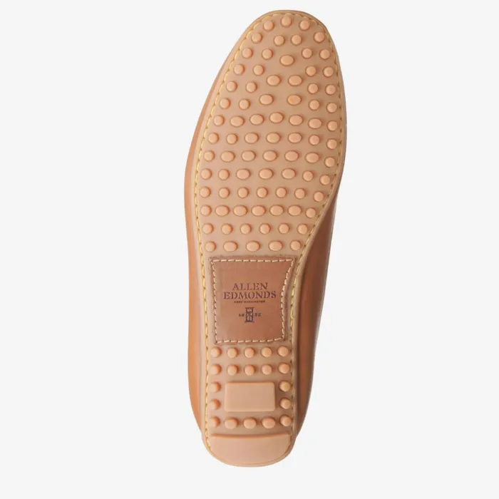 Allen Edmonds Interstate 90 Driving Shoe Tan Men Boat Shoes and Driving Mocs
