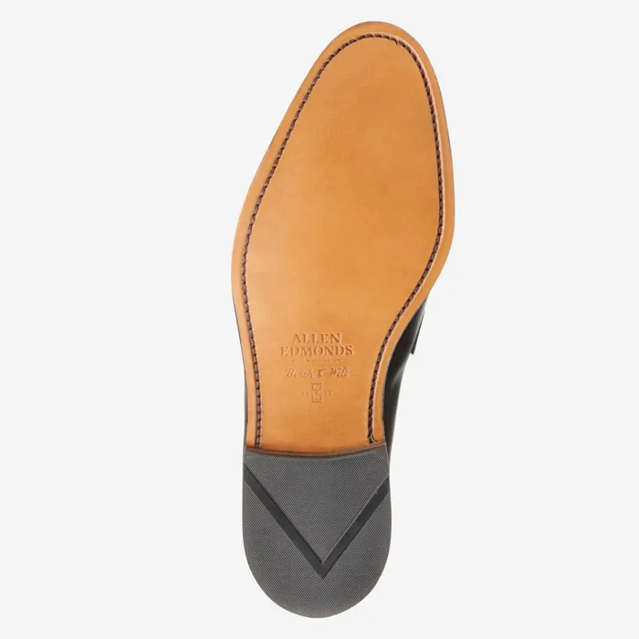 Allen Edmonds Lake Bluff Weave Dress Loafer Black Men Loafers and SlipOns