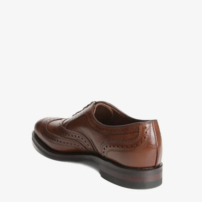 Allen Edmonds McAllister Wingtip Oxford With Dainite Rubber Sole Coffee Men Oxfords and Derbys