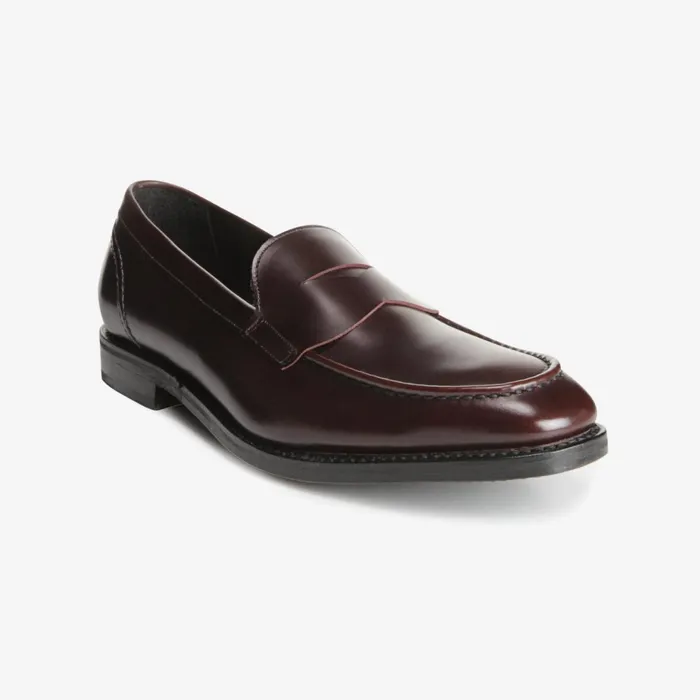Allen Edmonds Mercer Street Penny Loafer Mahogany Men Loafers and SlipOns