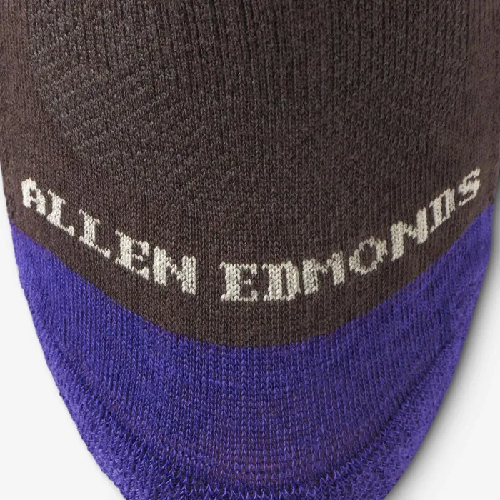 Allen Edmonds MidCalf Cotton Air Dress Socks Brown Men Socks