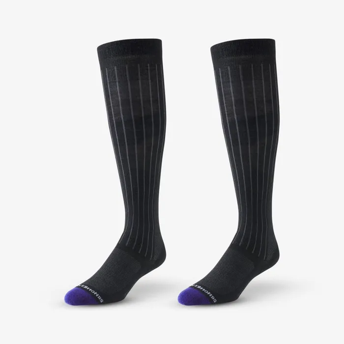 Allen Edmonds OvertheCalf Merino Cool Dress Socks Black Men Socks