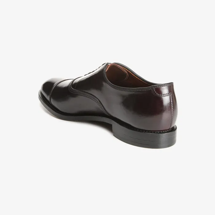 Allen Edmonds Park Avenue Shell Cordovan CapToe Oxford Burgundy Men Wide Width Shoes