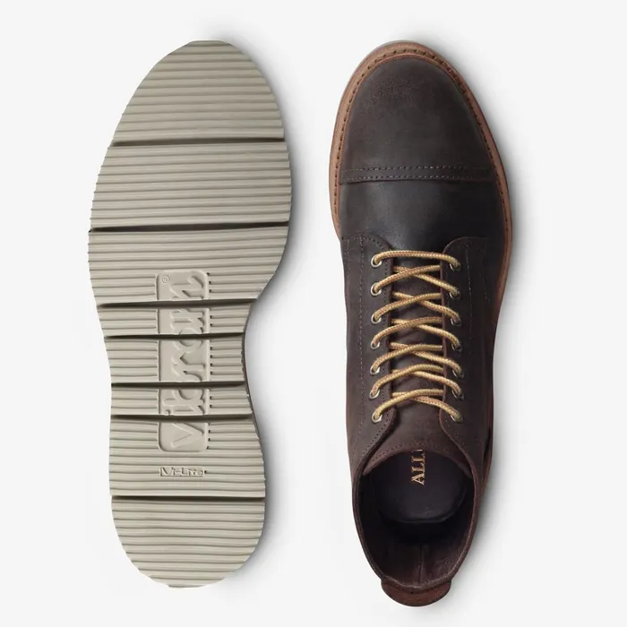 Allen Edmonds Park City LaceUp Weatherproof Boot Snuff Waxed Suede Men Comfort and Travel