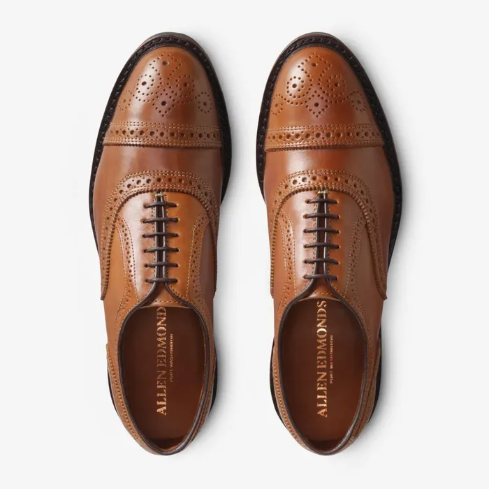 Allen Edmonds Tupelo CapToe Oxford Tan Men Oxfords and Derbys