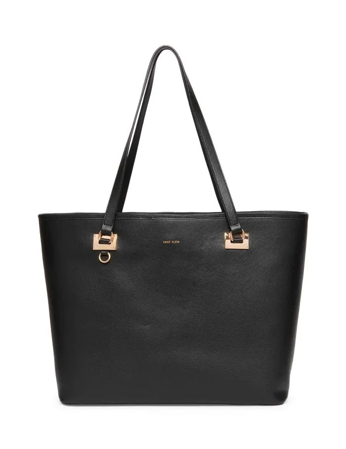 Anne Klein Anne Klein Work Tote With Pouch Black Women Handbags