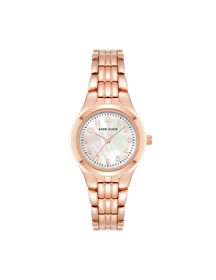 Anne Klein Classic Easy To Read Dial Watch Rose Goldtone Women Watches 038 Jewelry