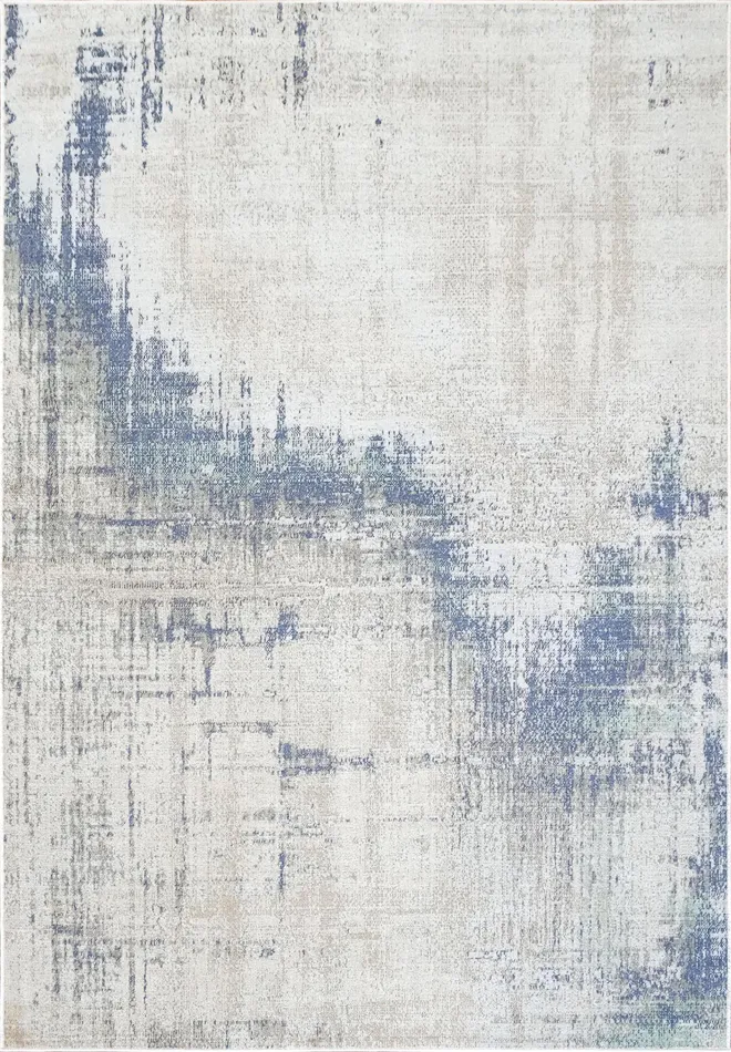 Anne Klein The Alto Contemporary Abstract Rug Collection Light Blue Women Home