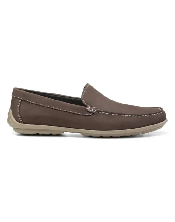 Archie Shoes Chocolate Mens Hotter SlipOn Shoes