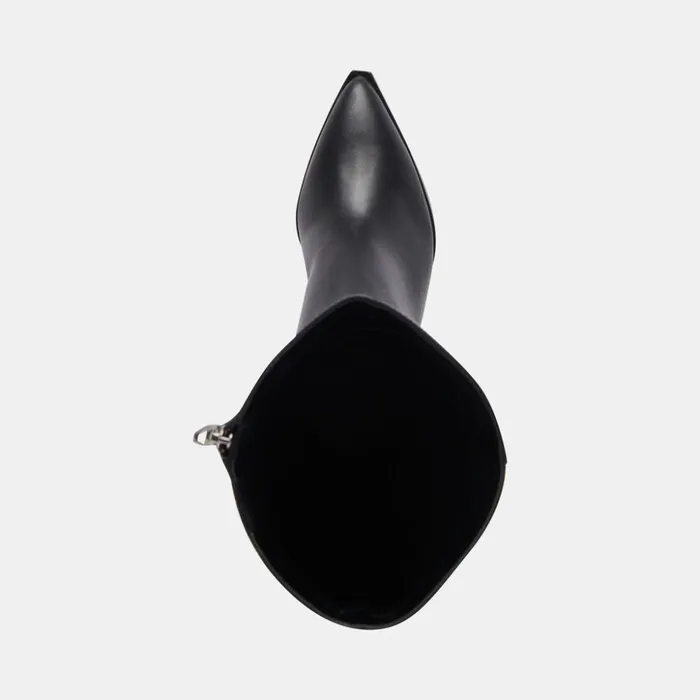 Auggie Boots Black Leather Women Dolce Vita Boots and Booties