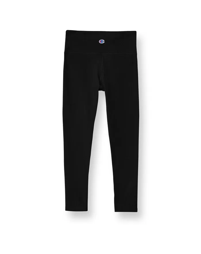 Authentic 78 Leggings C Logo 25034 Black Women Champion Leggings