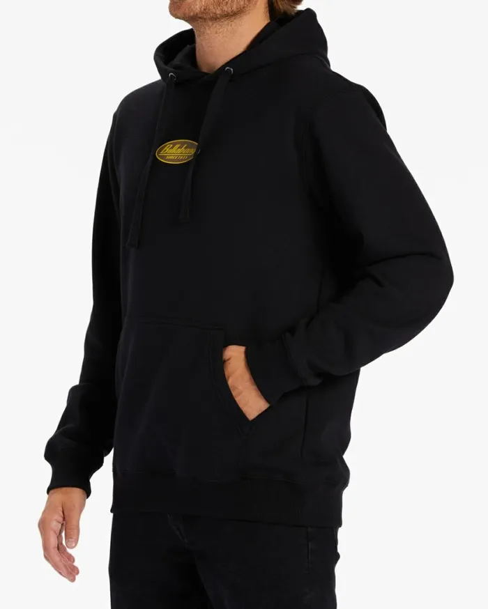 Bad Dog Hoodie Black Men Billabong Hoodies and Fleece