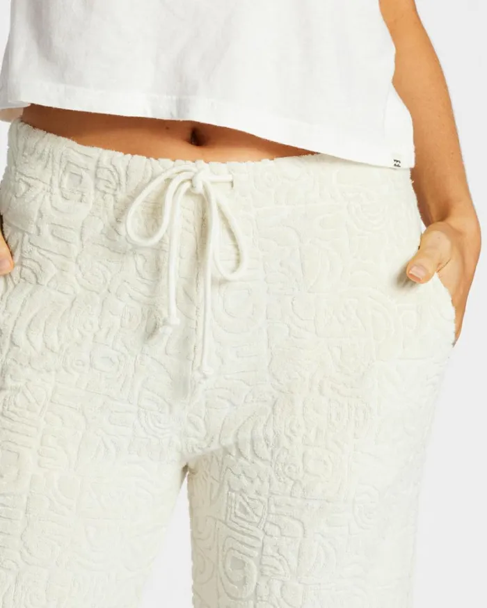 Beach Breeze Joggers Antique White Women Billabong Pants