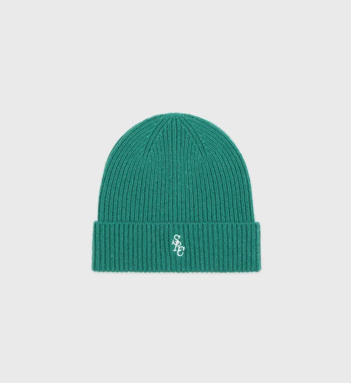 Beanies and Scarves Women Sporty and Rich SRC Cashmere Beanie 8211 Green