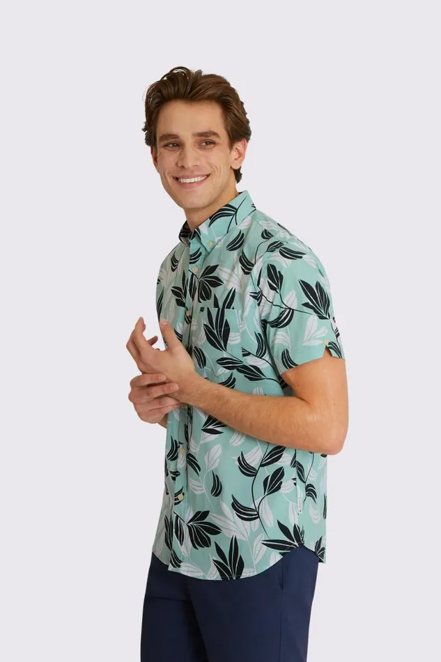 Ben Sherman Archive Print Shirts Men Floral Print ShortSleeve Shirt 8211 Eggshell Ben Sherman Archive Print Shirts Men Floral Print ShortSleeve Shirt 8211 Eggshell