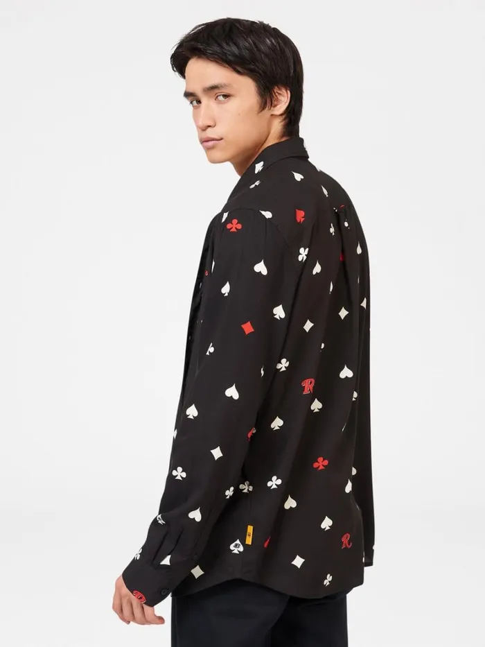 Ben Sherman Archive Print Shirts Men Rolling Stone Card Suits Print Shirt Ben Sherman Archive Print Shirts Men Rolling Stone Card Suits Print Shirt