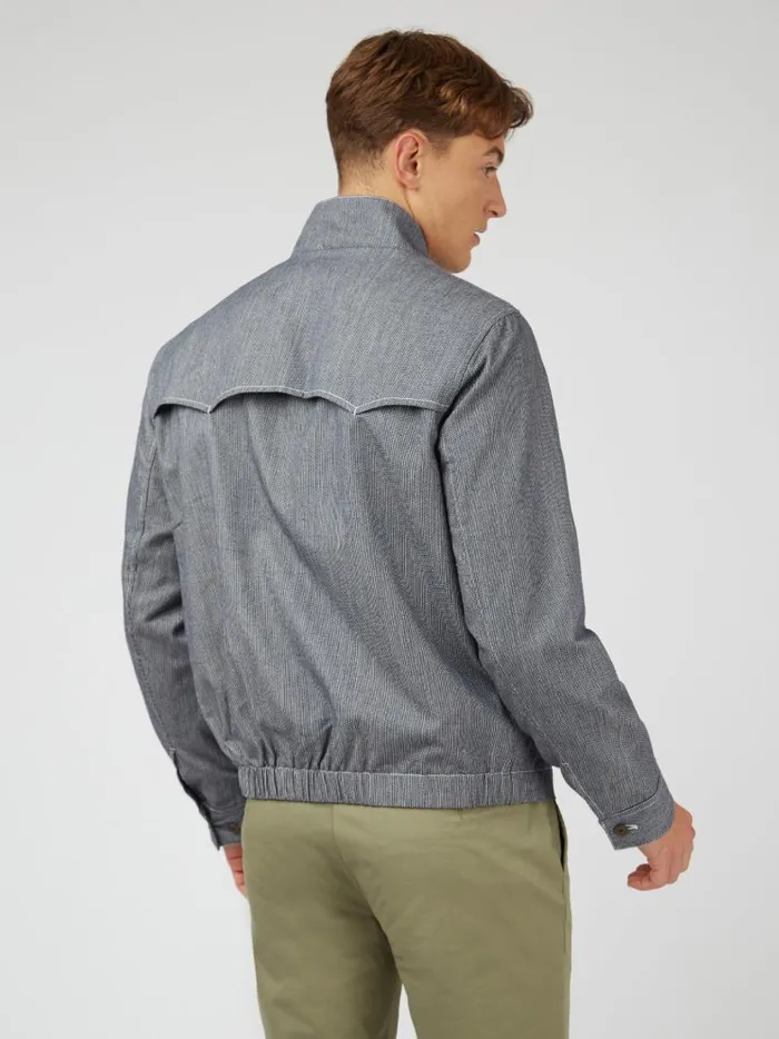 Ben Sherman Harrington Jackets Men Signature Lightweight Harrington Jacket