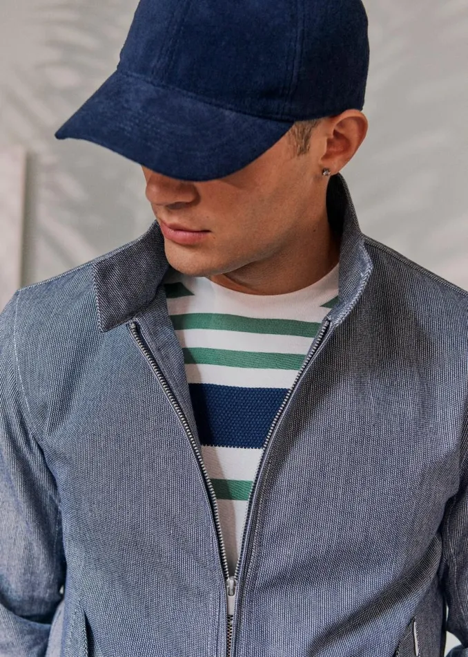Ben Sherman Harrington Jackets Men Signature Lightweight Harrington Jacket