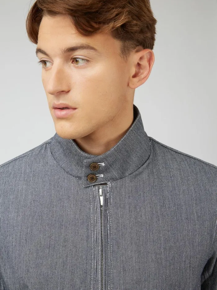 Ben Sherman Harrington Jackets Men Signature Lightweight Harrington Jacket