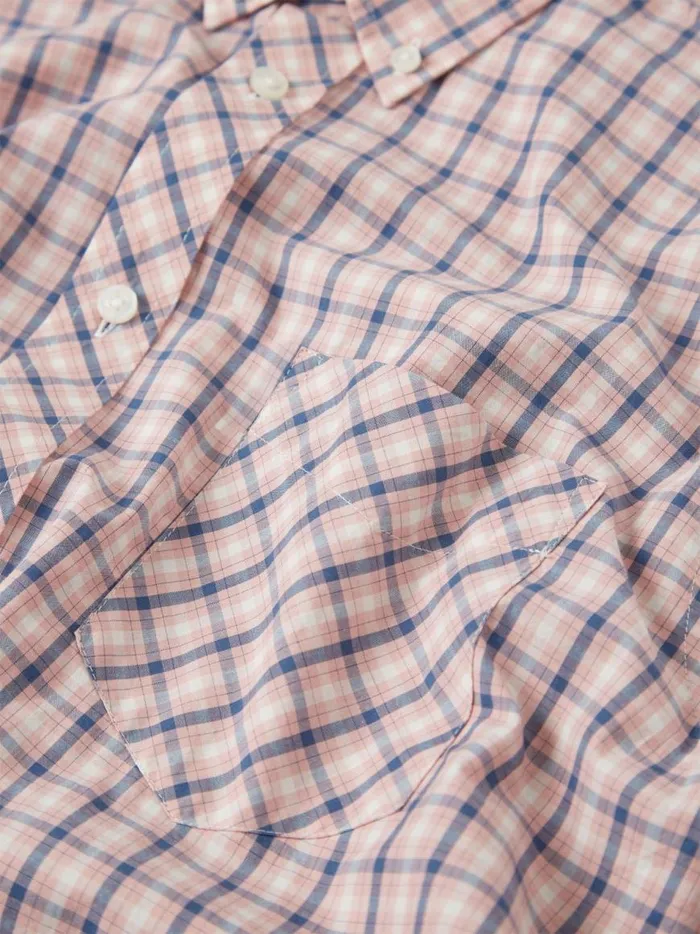 Ben Sherman Heritage Check Shirts Men Signature House Check LongSleeve Shirt 8211 Light Pink