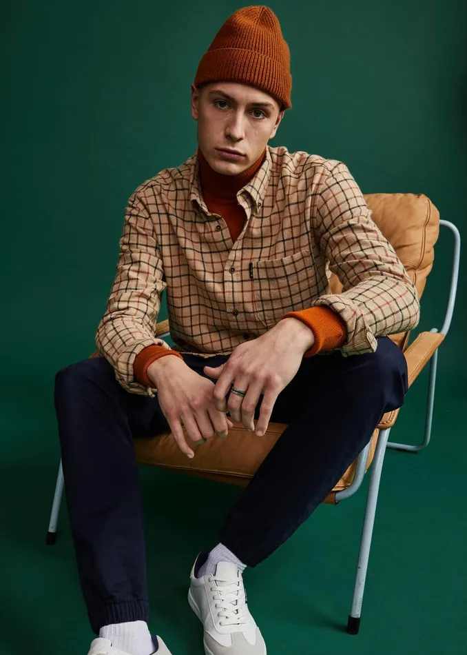 Ben Sherman Heritage Check Shirts Men Tattersall Check LongSleeve Shirt 8211 Fawn Ben Sherman Heritage Check Shirts Men Tattersall Check LongSleeve Shirt 8211 Fawn