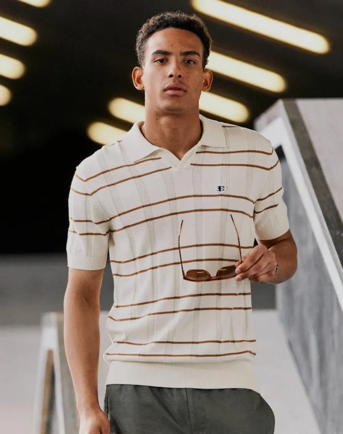 Ben Sherman Mod Knit Polos Men B By Stripe Knit Polo Ben Sherman Mod Knit Polos Men B By Stripe Knit Polo
