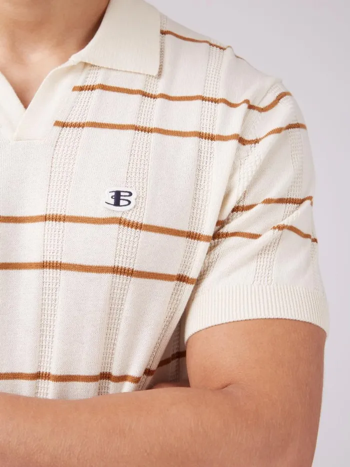 Ben Sherman Mod Knit Polos Men B By Stripe Knit Polo Ben Sherman Mod Knit Polos Men B By Stripe Knit Polo