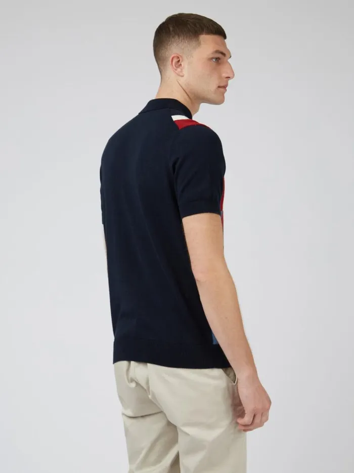 Ben Sherman Mod Knit Polos Men Signature Colorblock Mod Knit Polo Ben Sherman Mod Knit Polos Men Signature Colorblock Mod Knit Polo