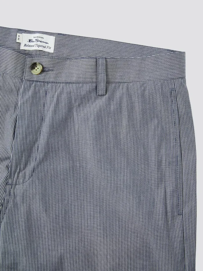 Ben Sherman Pants and Chinos Men B By Cotton Taper Trousers Ben Sherman Pants and Chinos Men B By Cotton Taper Trousers