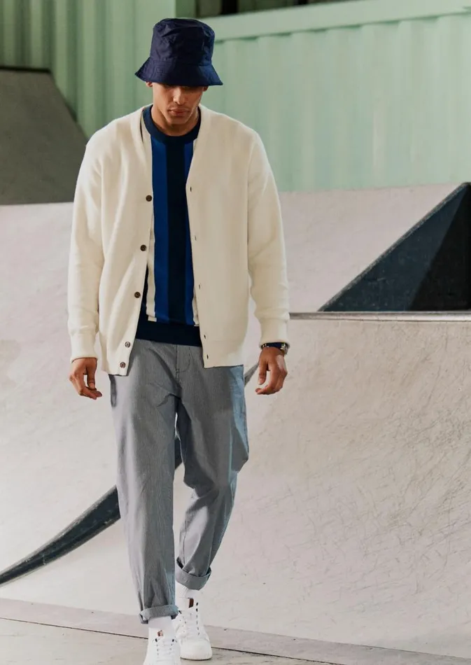 Ben Sherman Pants and Chinos Men B By Cotton Taper Trousers Ben Sherman Pants and Chinos Men B By Cotton Taper Trousers