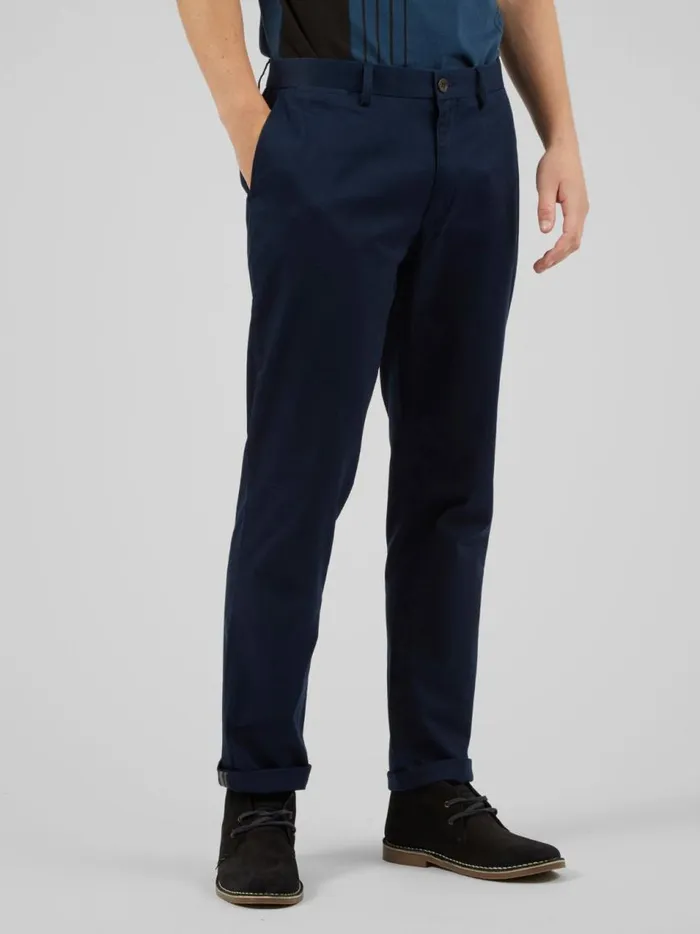 Ben Sherman Pants and Chinos Men Signature Slim Stretch Chino Pant 8211 Dark Navy