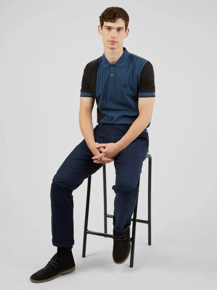 Ben Sherman Pants and Chinos Men Signature Slim Stretch Chino Pant 8211 Dark Navy