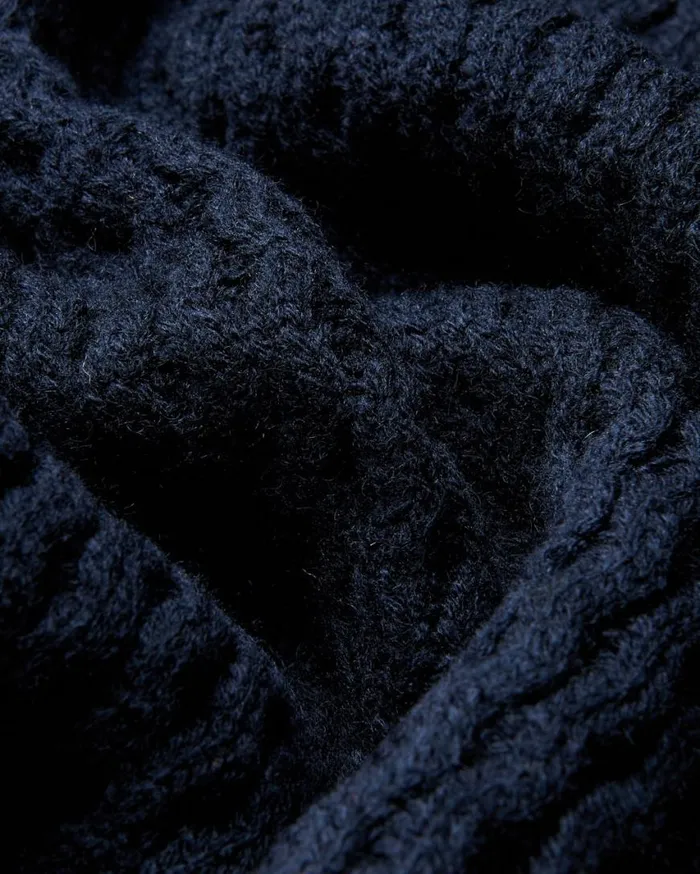 Ben Sherman Sweaters and Knits Men Aran Textured Knit Crewneck Sweater