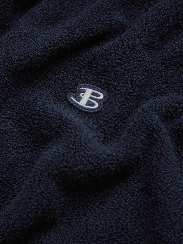 Ben Sherman Sweaters and Knits Men B By Towelling Crewneck Sweater 8211 Navy