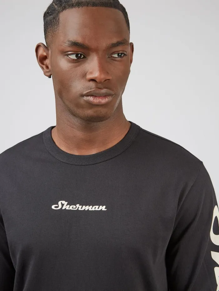 Ben Sherman TShirts and Graphic Tees Men B By LongSleeve Racer Graphic Tee