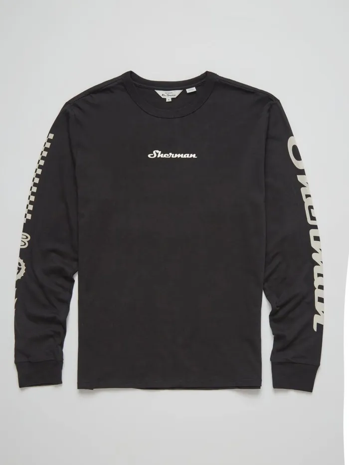 Ben Sherman TShirts and Graphic Tees Men B By LongSleeve Racer Graphic Tee