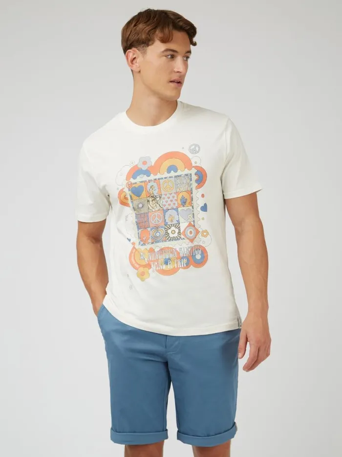 Ben Sherman TShirts and Graphic Tees Men Signature 1960s Graphic Tee Ben Sherman TShirts and Graphic Tees Men Signature 1960s Graphic Tee