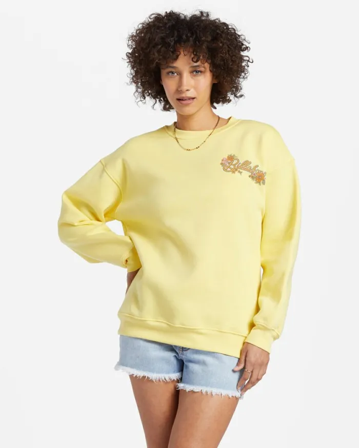 Best Of Times Sweatshirt Fresh Squeezed Women Billabong Sweatshirts and Fleece
