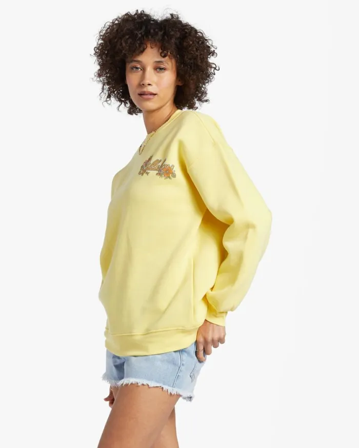 Best Of Times Sweatshirt Fresh Squeezed Women Billabong Sweatshirts and Fleece