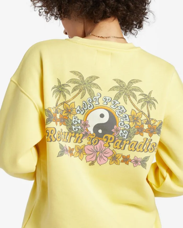Best Of Times Sweatshirt Fresh Squeezed Women Billabong Sweatshirts and Fleece