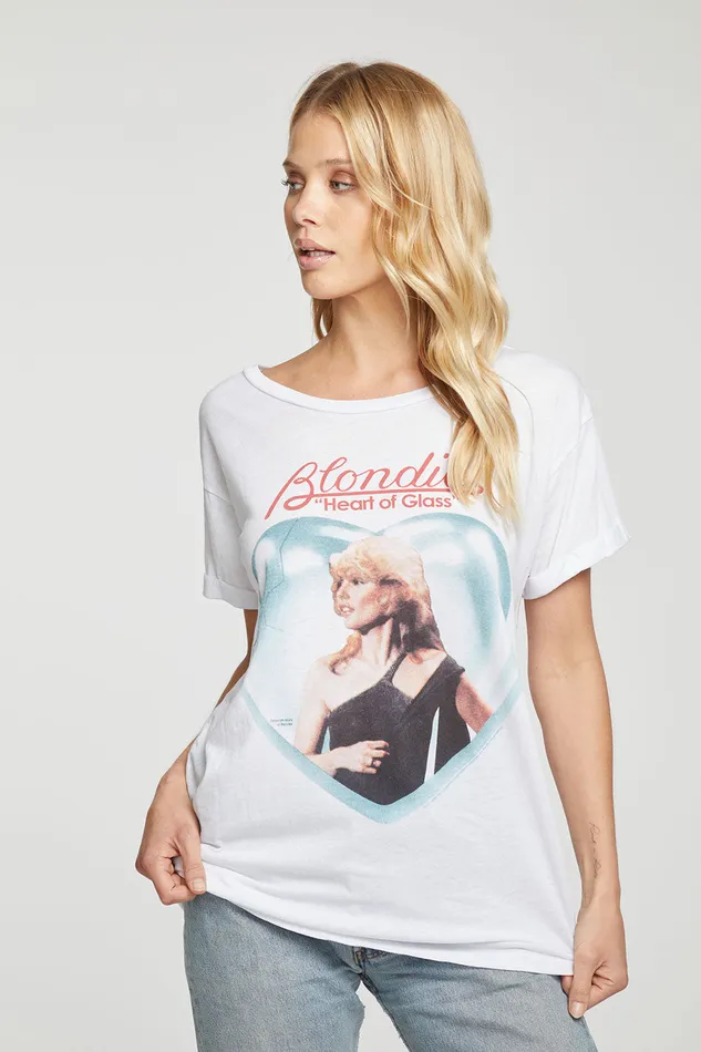 Blondie Heart Of Glass Tops Chaser Brand Womens