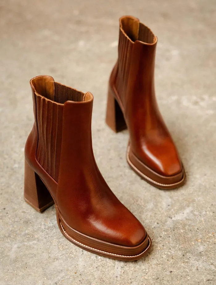 Bobbies Ankle Boots Deva Chestnut 8211 Women