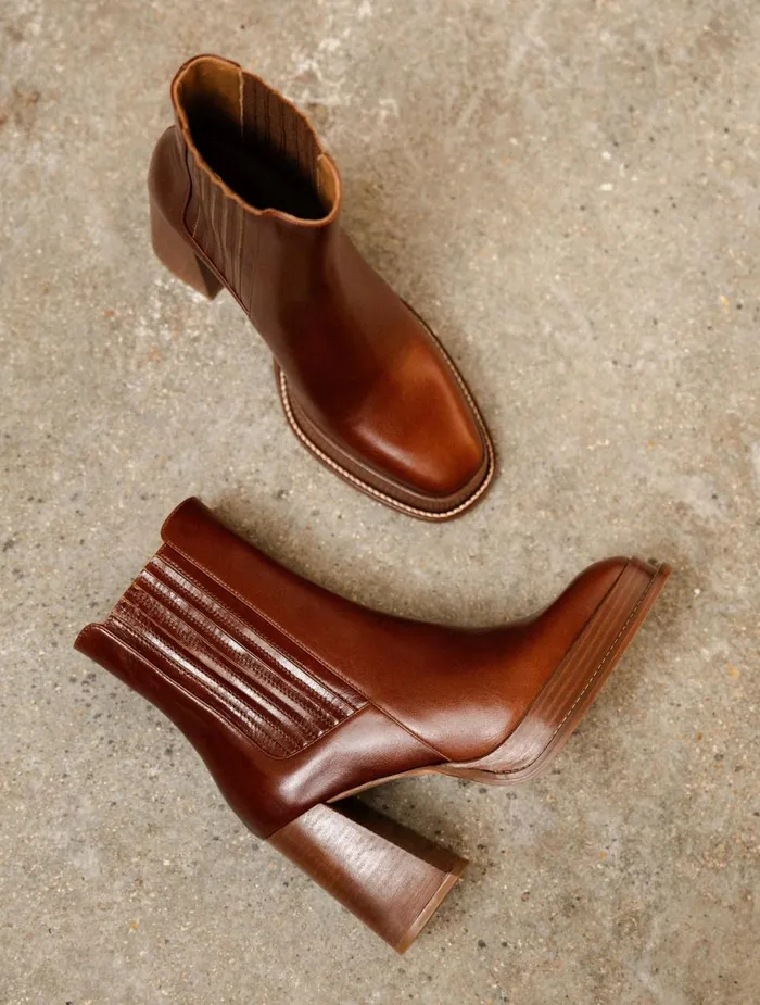 Bobbies Ankle Boots Deva Chestnut 8211 Women