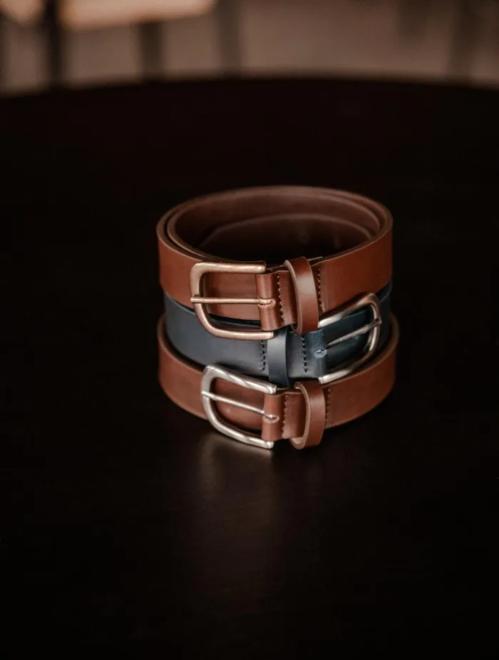 Bobbies Belts Austin Abyss Blue 8211 Men
