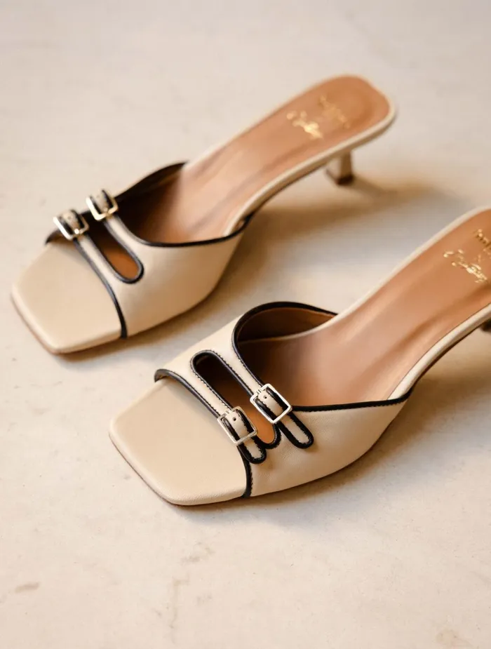 Bobbies Heeled Sandals Gina Beige 8211 Women