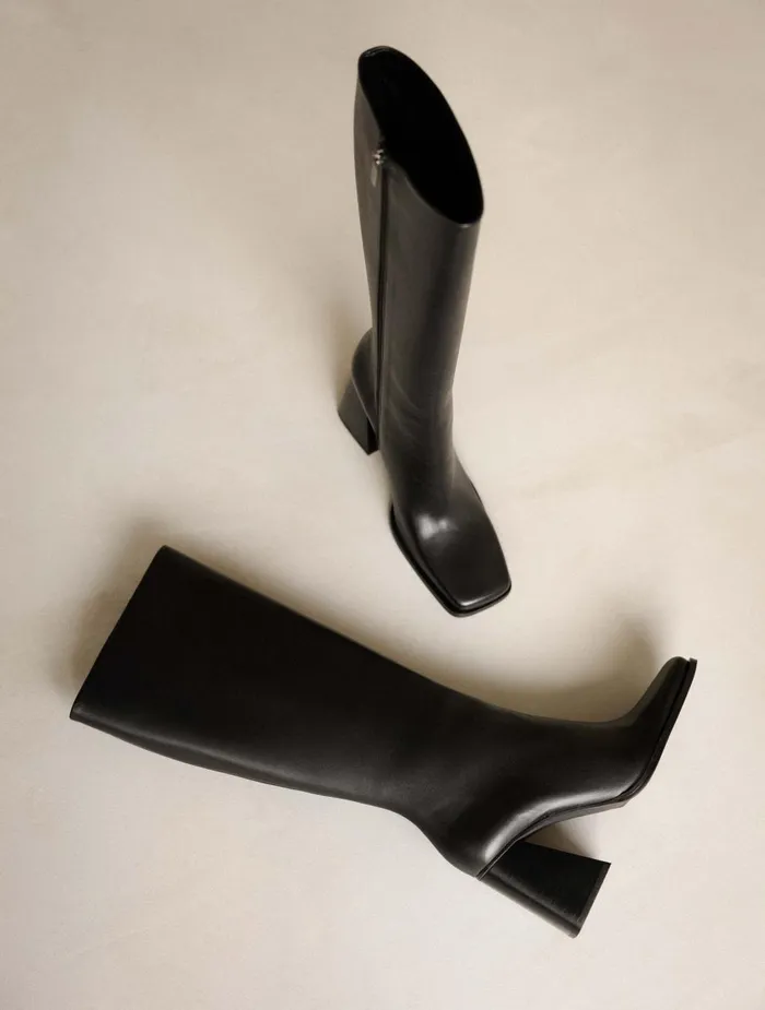 Bobbies Knee High Boots Tamar Passion Black 8211 Women