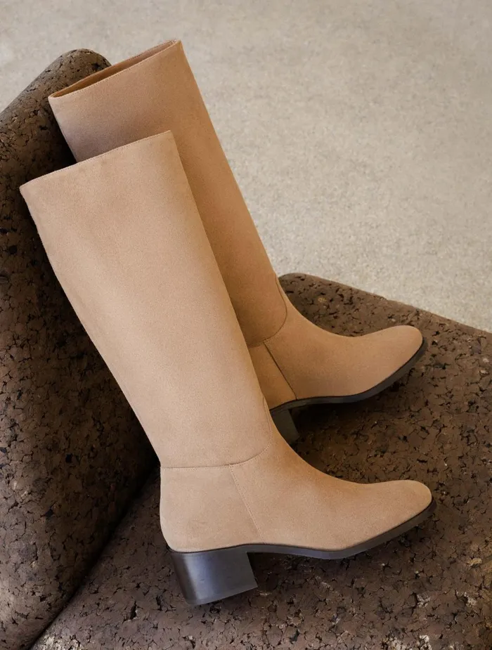 Bobbies Knee High Boots Zohra Antelope 8211 Women